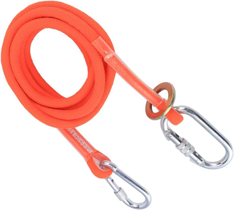 Ineasicer 3M Petite Boucle Travail Aérien Ceinture de sécurité Corde Extérieur Construction Assurance Longe Travail Ceinture de sécurité Antichut - 2