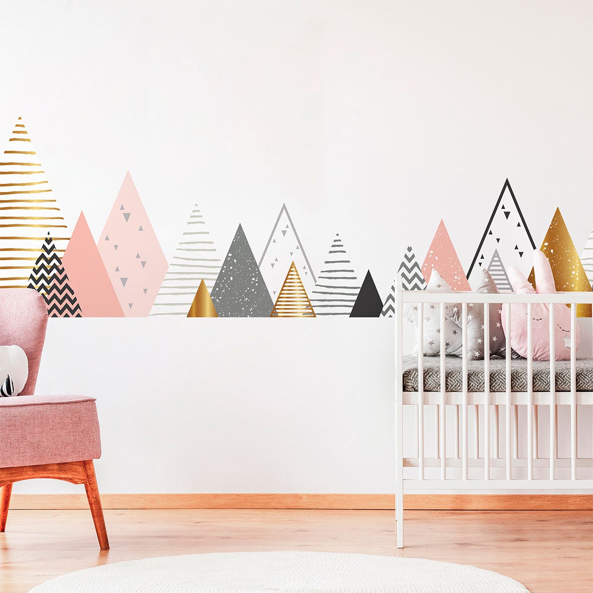 Adesivo bambino di montagna scandinavo loraka - Sticker adesivo - adesivi murali - 50x85cm - 3