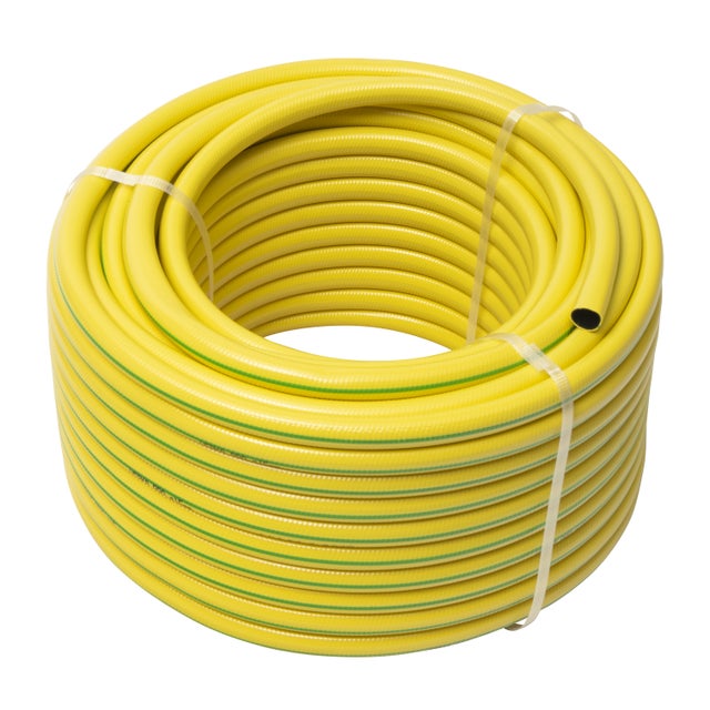 Tuyau D'arrosage Professionnel KOTARBAU 20 M - 3/4, 4 Couches, Anti-torsion - Noir Et Jaune