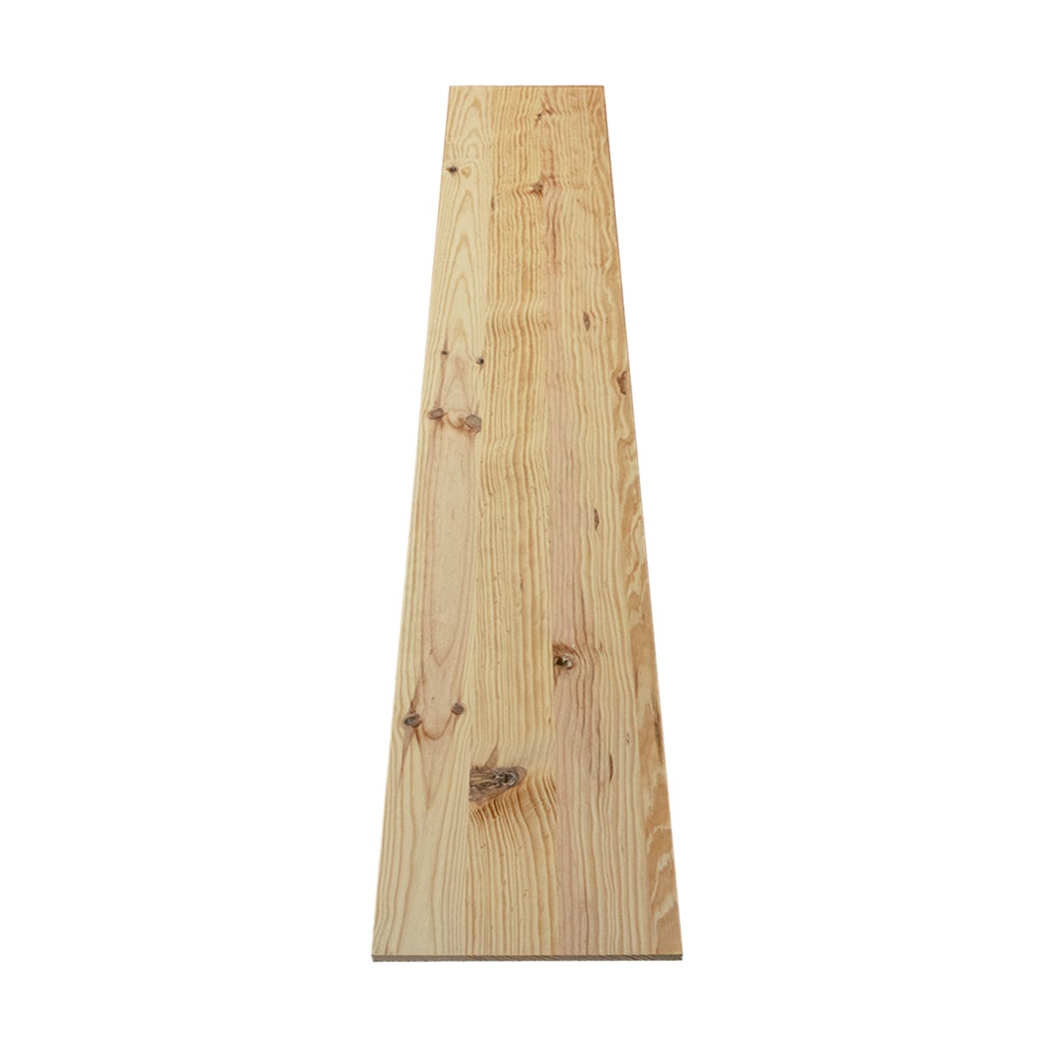 Tablette Pin Rustique bois massif, L.120 x l.30 cm, Ep.22 mm - 3