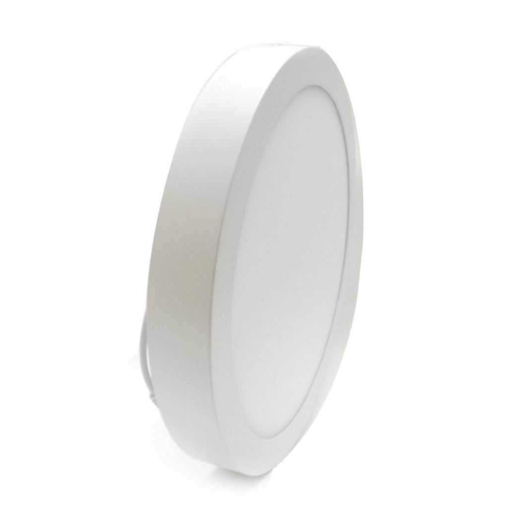 Plafonnier LED 24W Rond - Blanc Chaud 2300K - 3500K - SILUMEN - 3