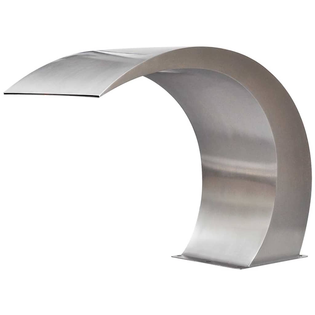 vidaXL Fontaine cascade de piscine Acier inoxydable 45 x 30 x 60 cm - 2
