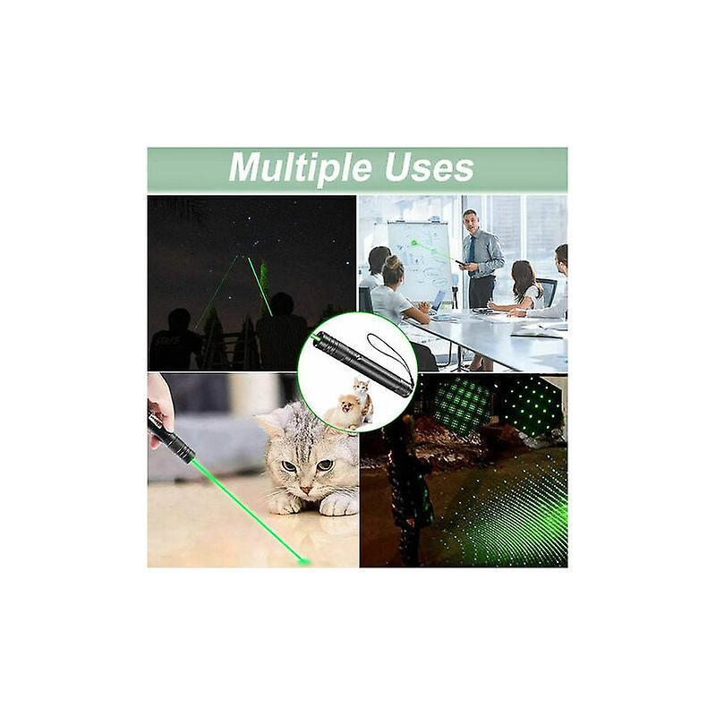 Pointeur laser vert longue distance haute puissance, stylo pointeur laser, randonnée rechargeable, chargement USB - 5