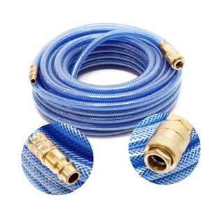10 Conectores Para Mangueras De Plástico - Empalme Directo 6mm, Para Aire, Agua Y Combustible