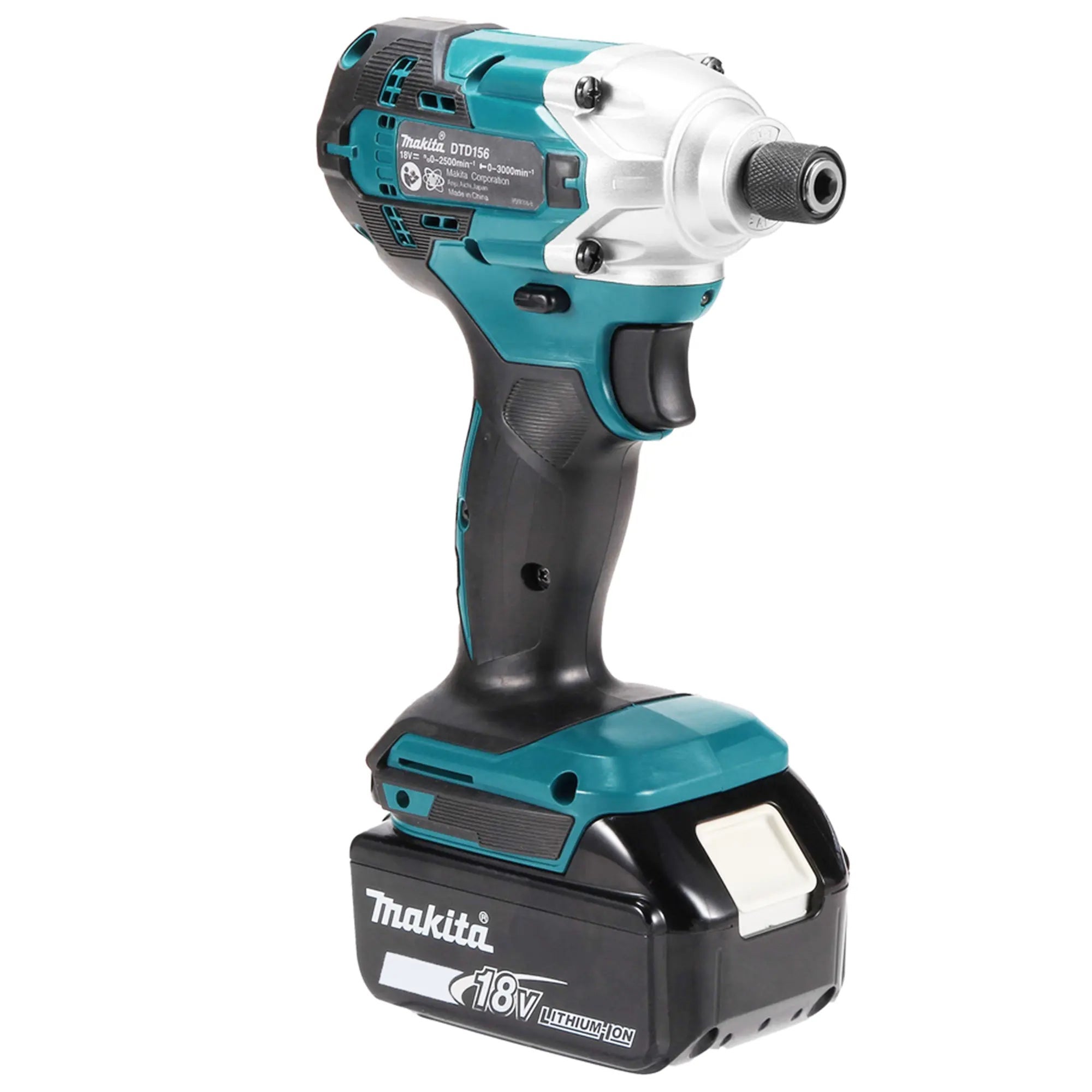 Visseuse à chocs 18 v li-ion 3 ah 155 nm makita - dtd156rfj - 6