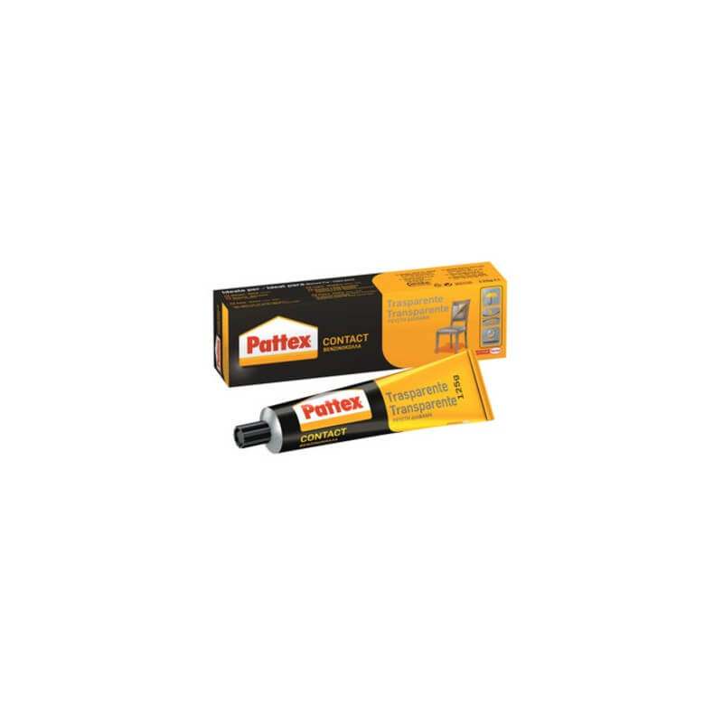 Pattex Adesivo a Contatto Trasparente, Universale, Forte Presa Iniziale, Per Incollaggio Di Pelle, Gomma, Cuoio, Legno, Moquettes, Metallo, Plastiche - 4