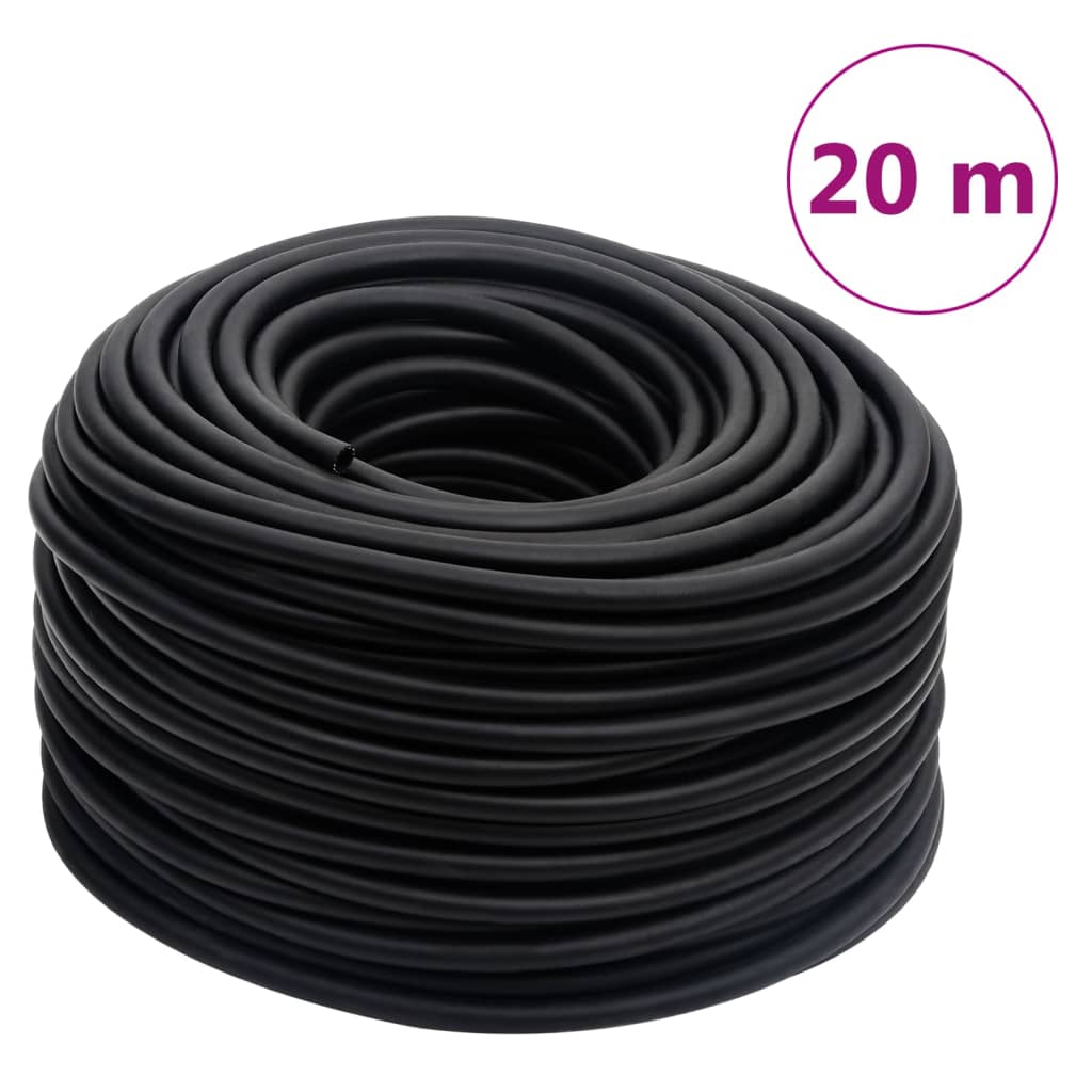Tuyau D'Air Hybride 5m Caoutchouc PVC - 9,5mm Intérieur 15mm Extérieur - Pour Compresseur Et Outils Pneumatiques