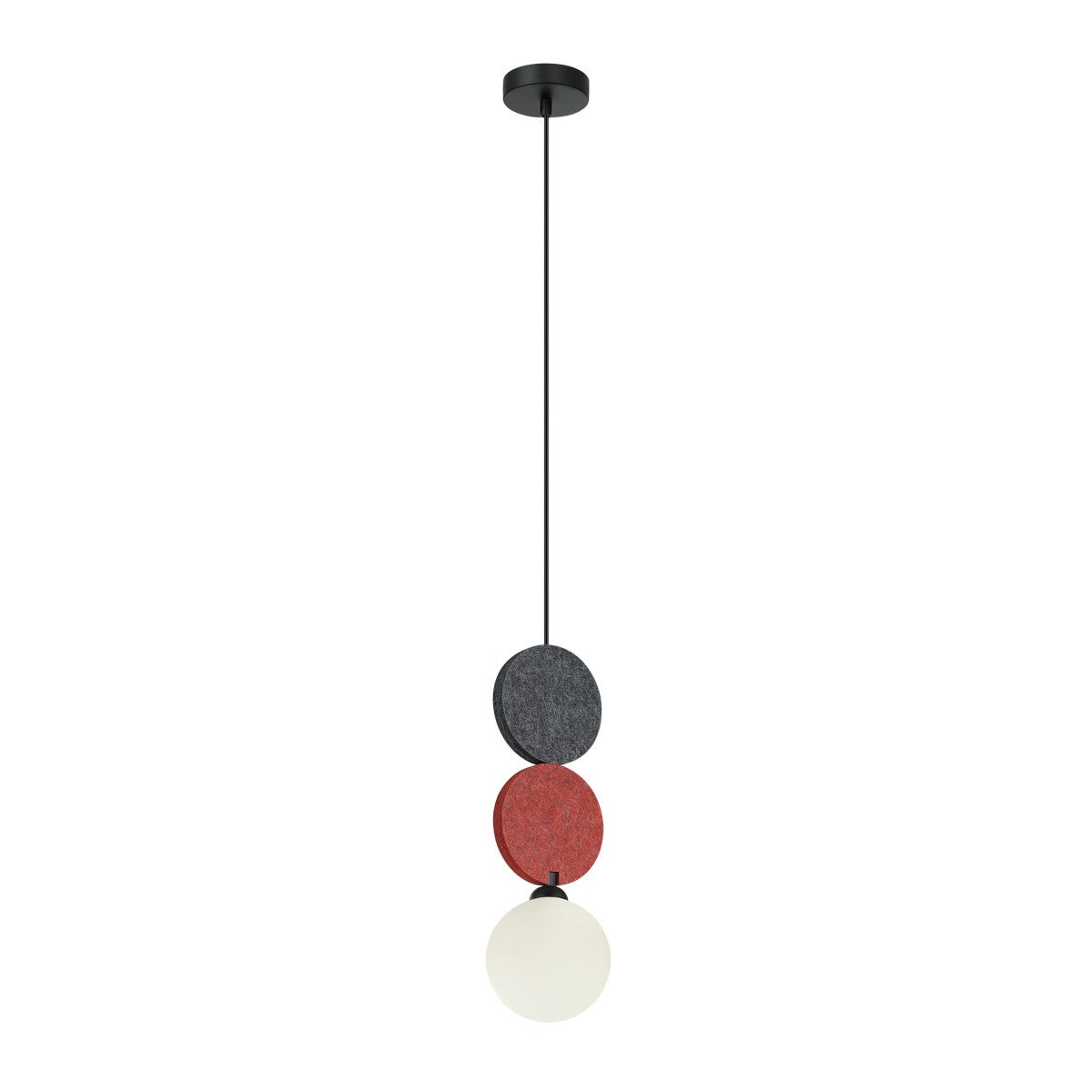 Lampa wisząca ANDREA czarna 1 x G9 x 25W wym: 118 x 12 x 12 cm Italux