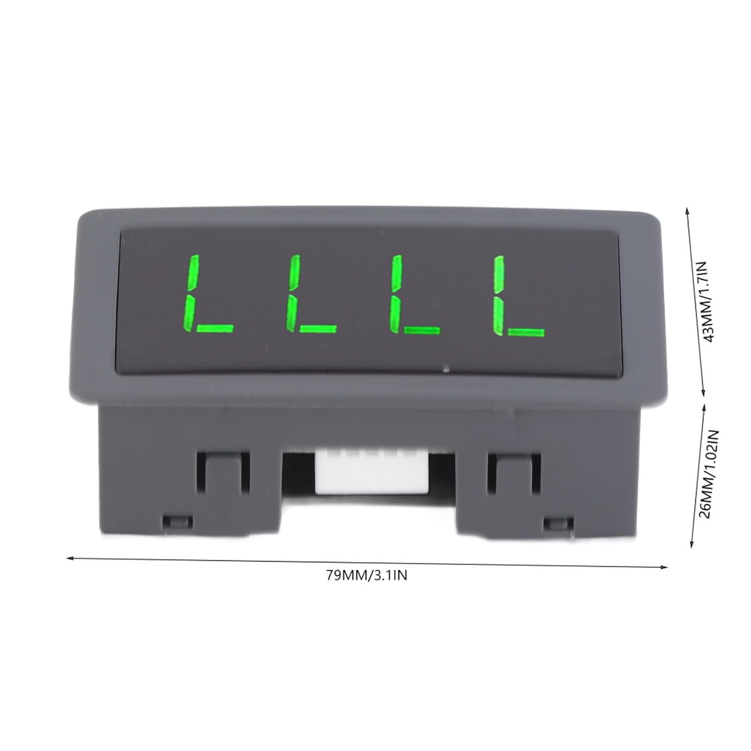 Tachymètre Numérique LED Verte 9999 RPM + Capteur Hall NPN + Aimant – Mesure Précise Vitesse Moteur