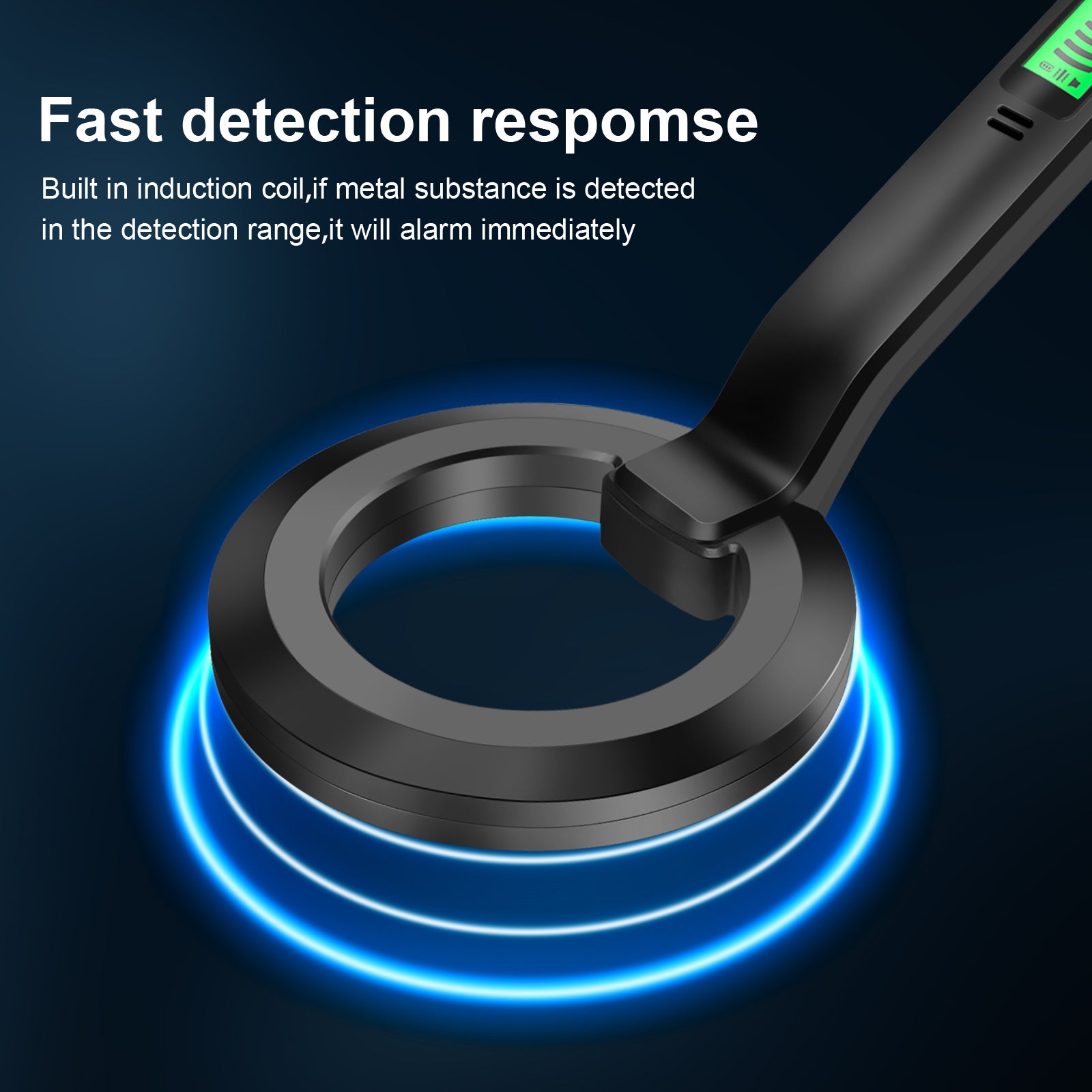 Metal detector portatile impermeabile IP66, posizionatore preciso a mani libere, per uso terrestre e subacqueo, per una versatile caccia al tesoro - 8