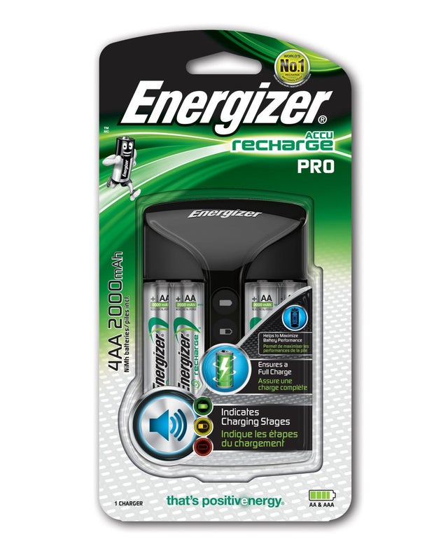 Energizer Pro Charger chargeur de batterie Universel Secteur