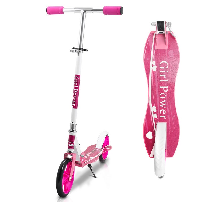 Monopattino Pieghevole OYAJIA Per Bambini – Leggero 3kg Con Ruote LED – Monopattino Da Città Regolabile