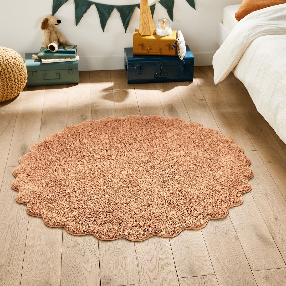Tapis Enfant Voitures Et Routes - 80x150 Cm, Antidérapant, Motif éducatif (alphabet, Chiffres, Monde), Poils Courts