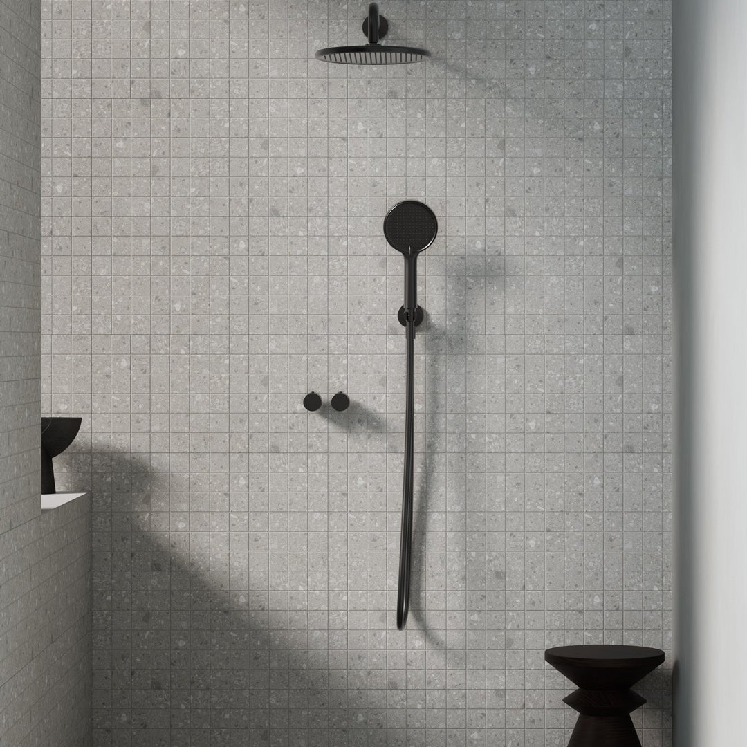 Ceppo di Gré Milano Grigio Mosaico - Piastrelle 5x5 cm Mosaic 10 mm - MCG 5003 5x5 MOSAIC R10 10 mm - 2