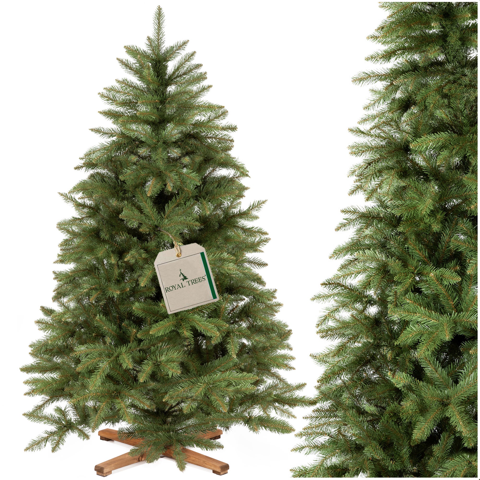 Choinka sztuczna Premium Royal Trees 180 cm świerk kaukaski z stojakiem, drzewko - 6