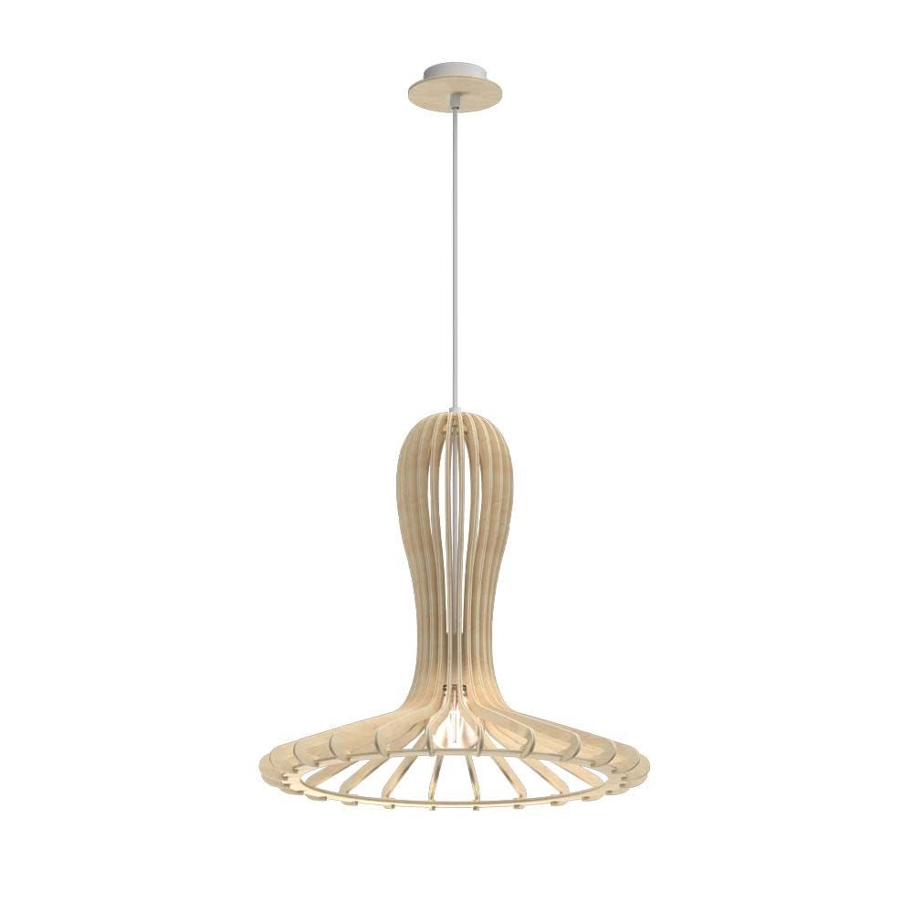 Lampa wisząca Rina naturalna 1xE27x20W boho wym: 91 x 46 x 46 cm metal Amplex