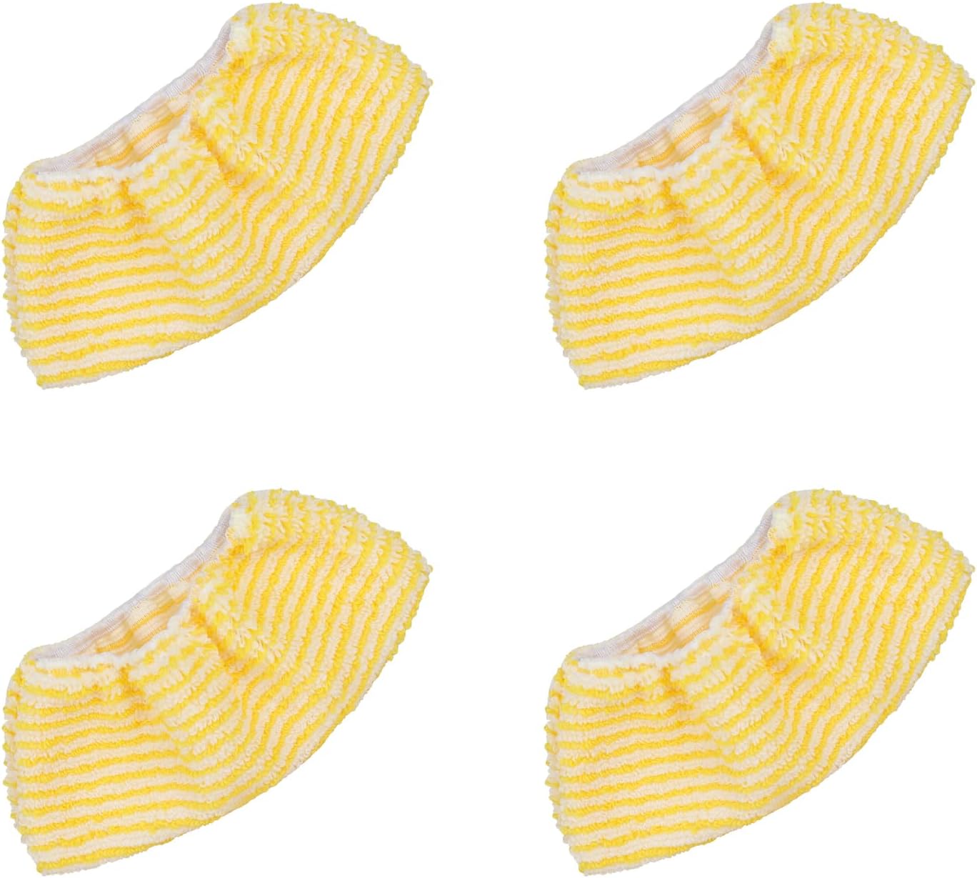 4 sztuki ściereczek wymiennych z mikrofibry, kompatybilnych z Karcher Easyfix SC 1, SC 2, SC 3, SC 4, SC 5 Odkurzacze parowe