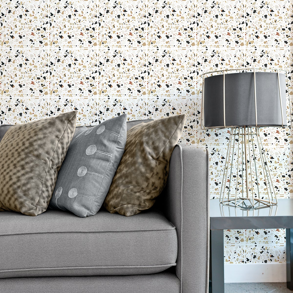 9 adesivi piastrelle terrazzo pablo - Sticker adesivo - adesivi murali - 9stickers15x15cm - 3