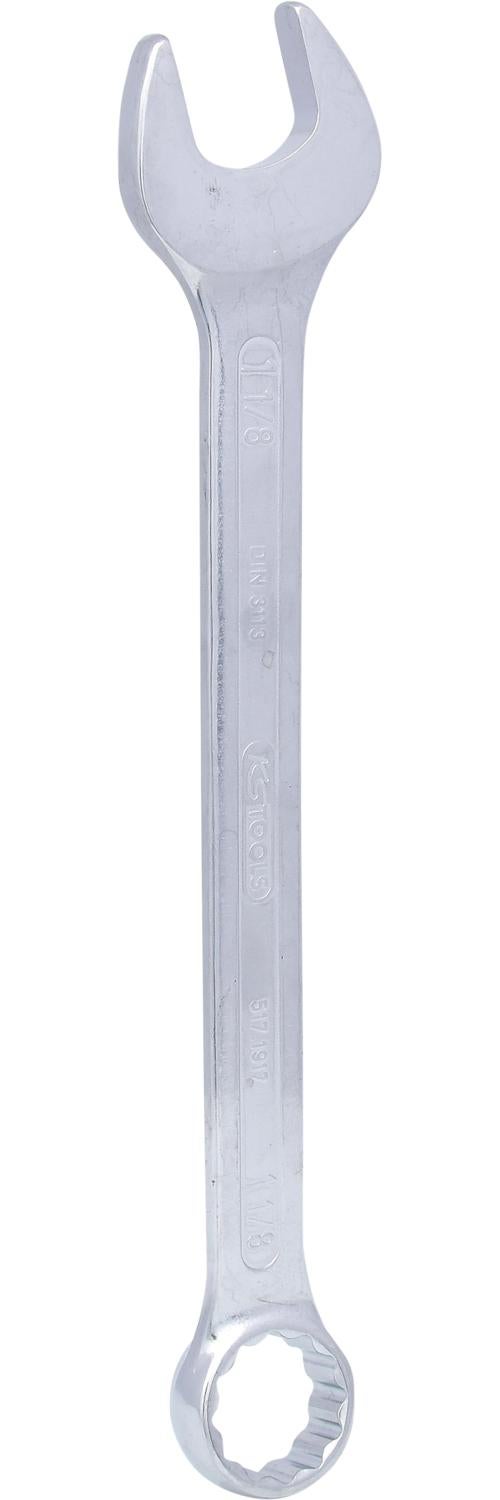Clé Mixte Coudée KS TOOLS – 1.1/8, 12 Pans, En Acier Chromé