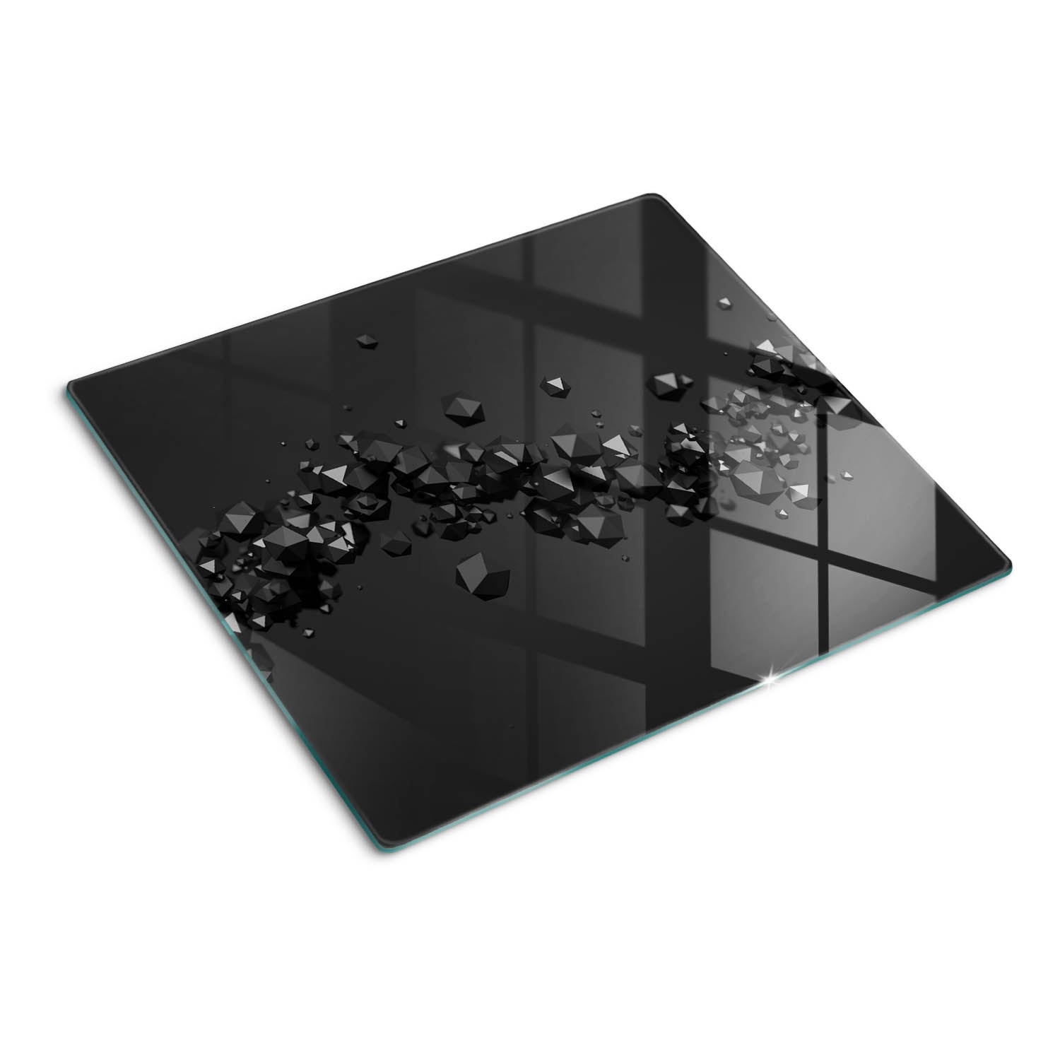 Szklana deska do krojenia Tulup Kształt prostokątny - 60x52 cm - 3d