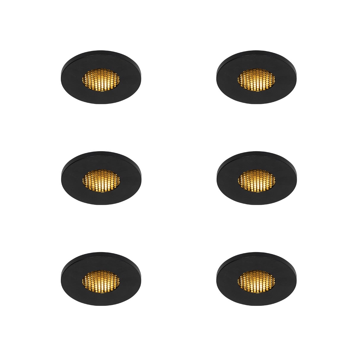 Qazqa reflektor wpuszczany IP44 - 102824 -, gu10, max. 50w, kompatybilny z żarówką LED, 8.5cm, IP54oświetlenie wewnętrzne
