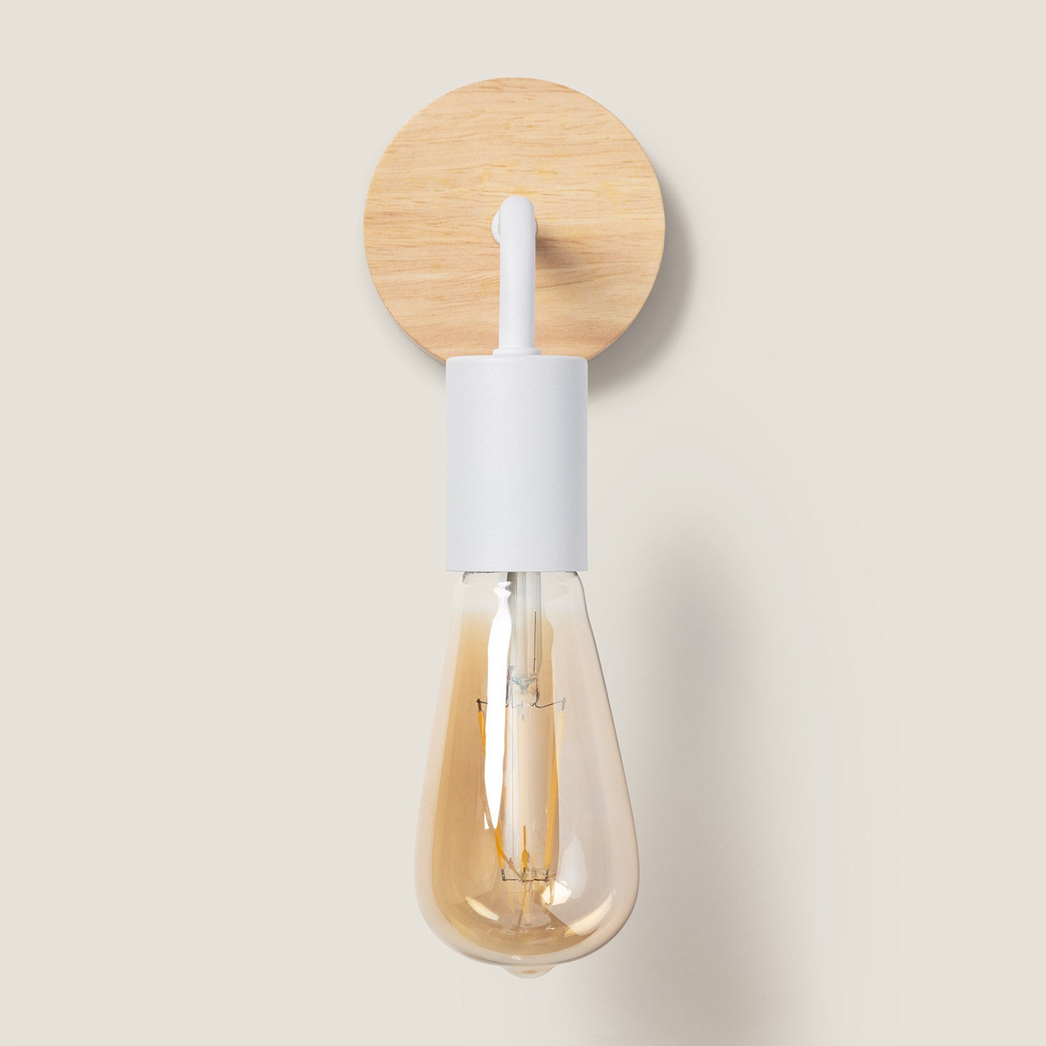 Lampe Murale et Métal Jedali, Blanc, Fer,,Fer,, E27,E27, IP20, 150 mm x 90 mm x 110 mm - 4