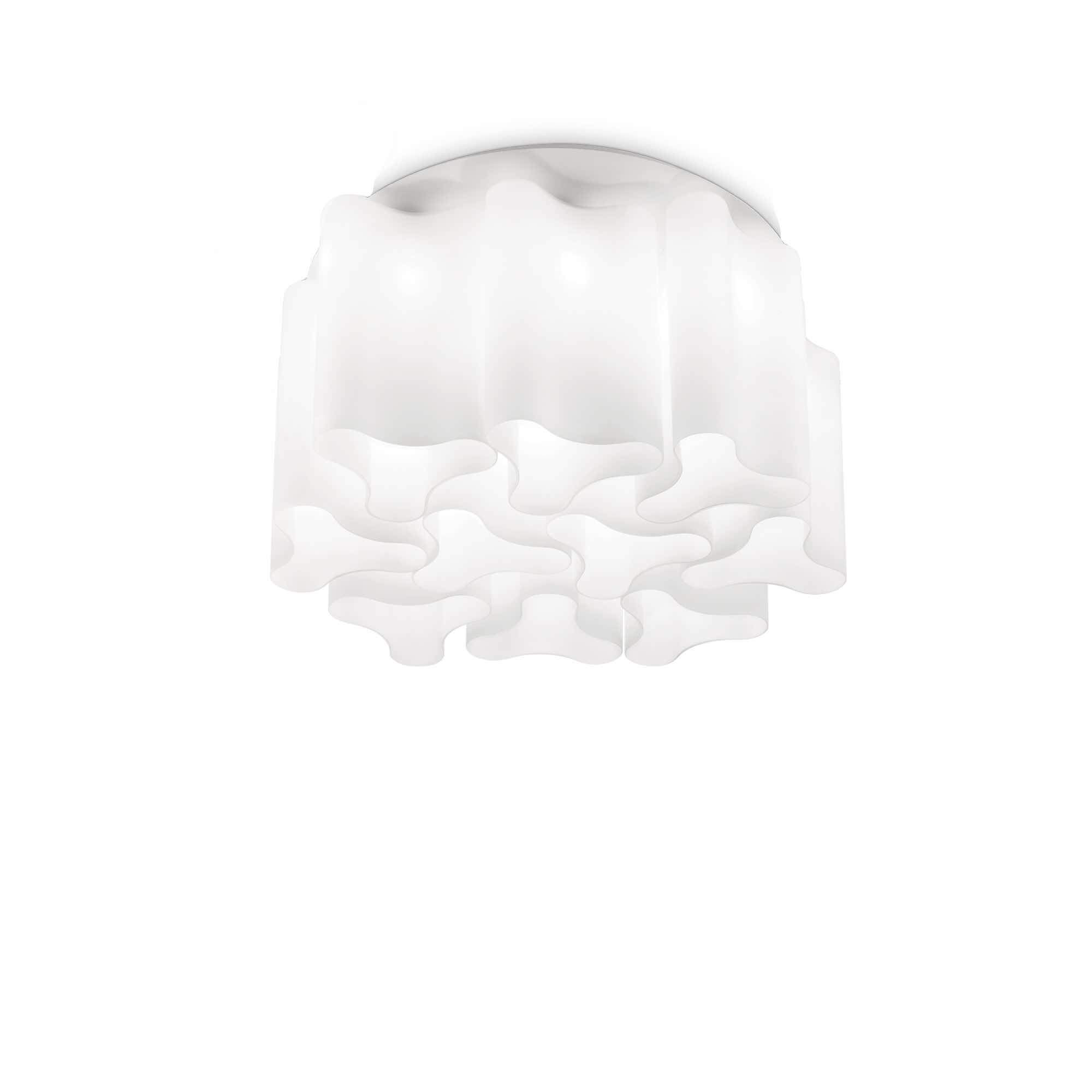 Ideal Lux  Plafonnier Blanc Compo 10 Ampoules , Leroy Merlin