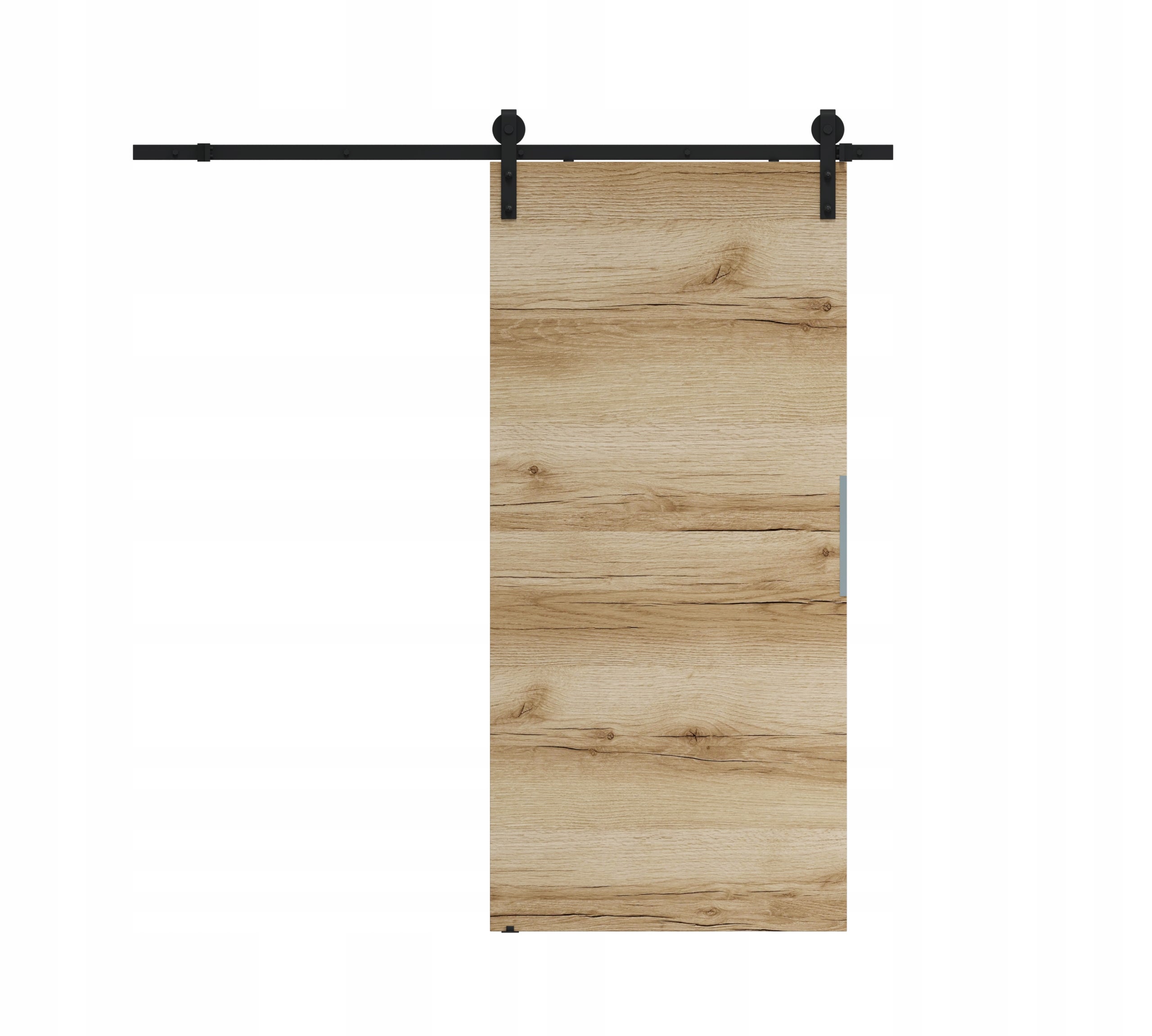 Drzwi przesuwne 70 naścienne ALFA LOFT 01 Dąb Grand 74 + system przesuwny