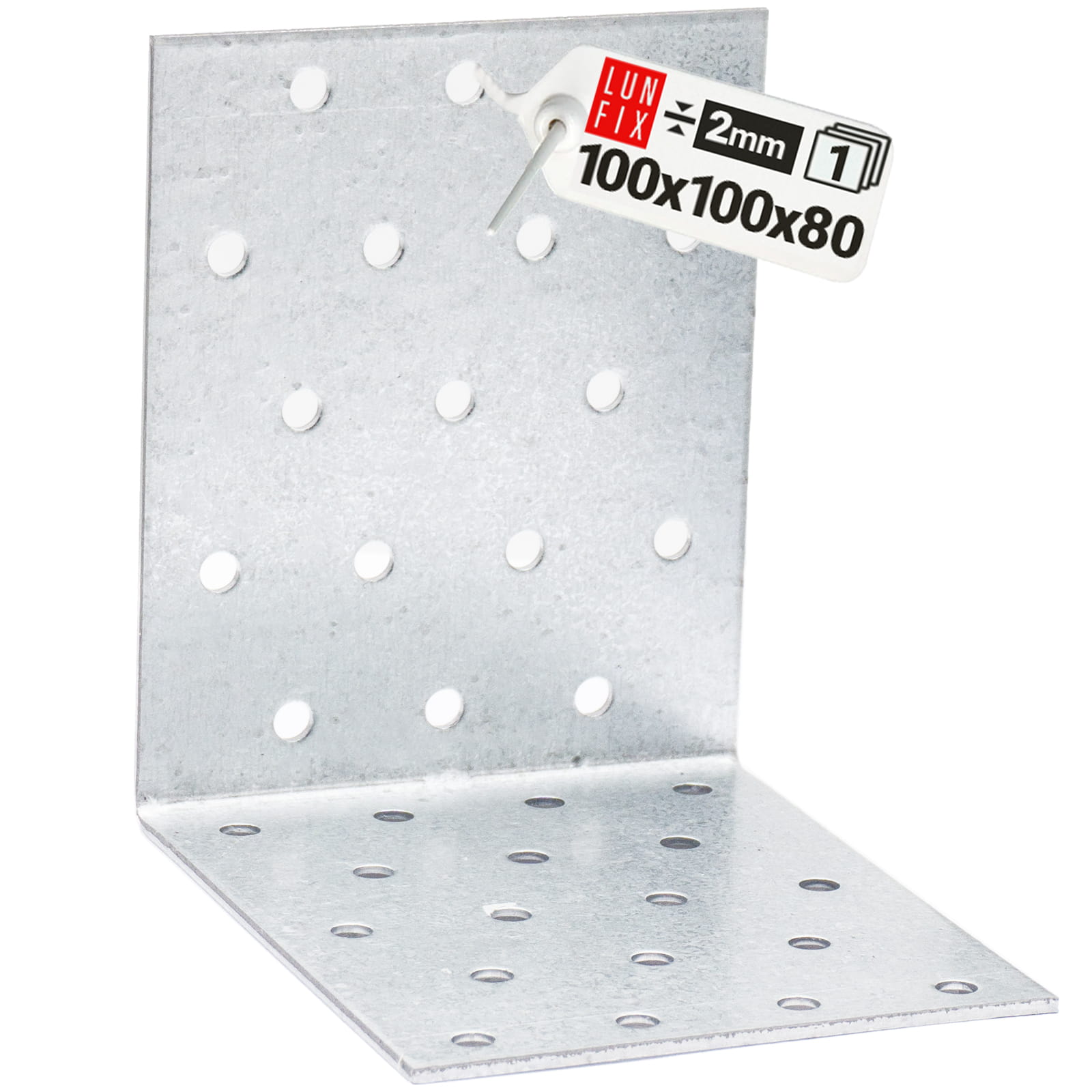 Kątownik montażowy 100x100x80x2 1szt.