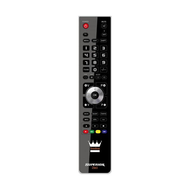 Telecomando Universale Re-Flix Per TV TEKLIO TK40GTV - Sostituto Plug & Play Con Tasti Smart