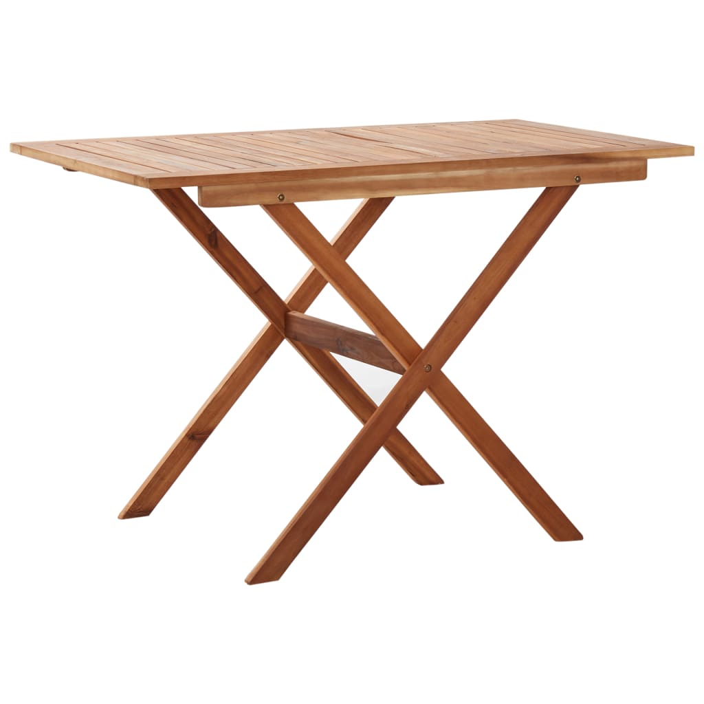 Table de jardin extensible rectangulaire en Rattan synthétique Marron 4 places - 7