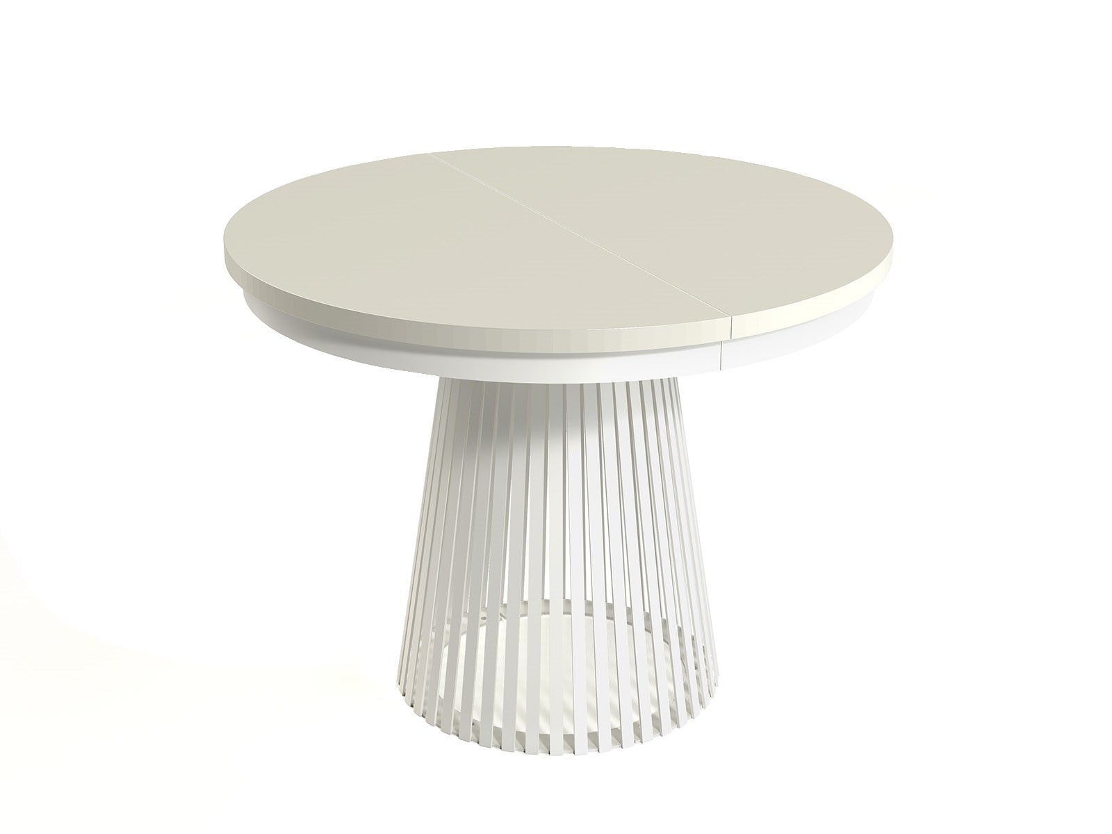 MINIO go for it, Stół rozkładany GORI w kolorze kaszmir /biały