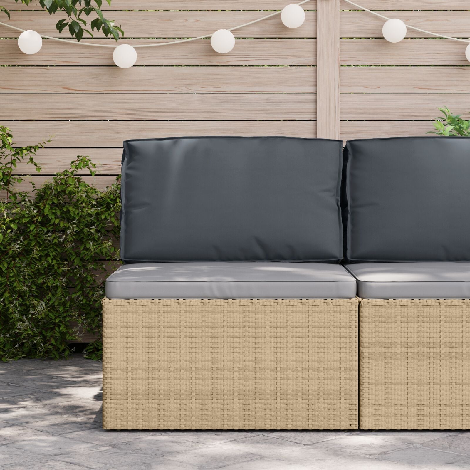 Coussin Anthracite 70 x 40 x 12 cm Tissu Oxford vidaXL - 4