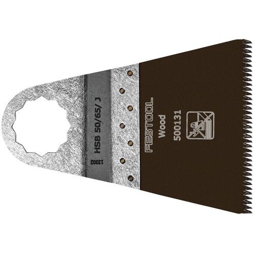 Paquet de 5 Lames de scie pour bois FESTOOL HSB 50/65/J 5x pour outil oscillant OS 400 - 500145 - 2