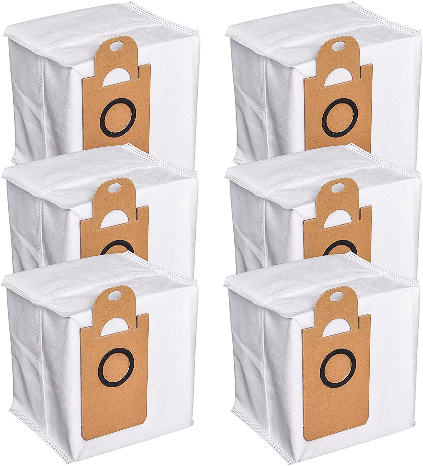 Poweka Confezione Da 6 Sacchetti Raccolta Polvere Per Aspirapolvere Robot Proscenic M7 Pro, M7 Max, M8 PRO, Neabot NoMo N1/N1 Plus/N2. A Prova Di Perdite, Grande Capacità, Sostituzione Mensile.
