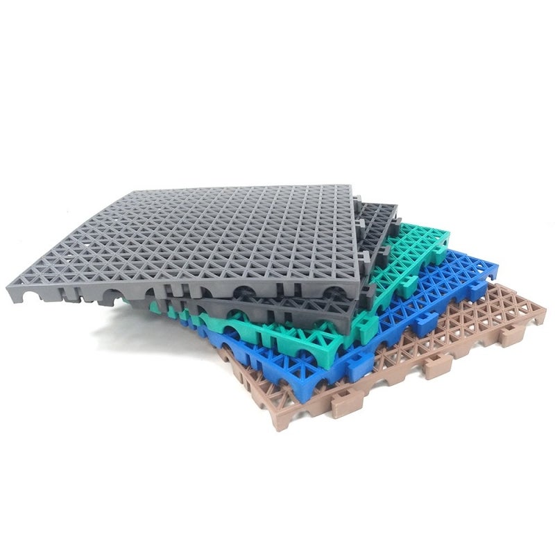 Loseta Reforzada PVC Gris (33x33x2cm) - Suelos de garajes, lavaderos de coches, almacenes. Zonas de trabajo y alto tránsito - 9