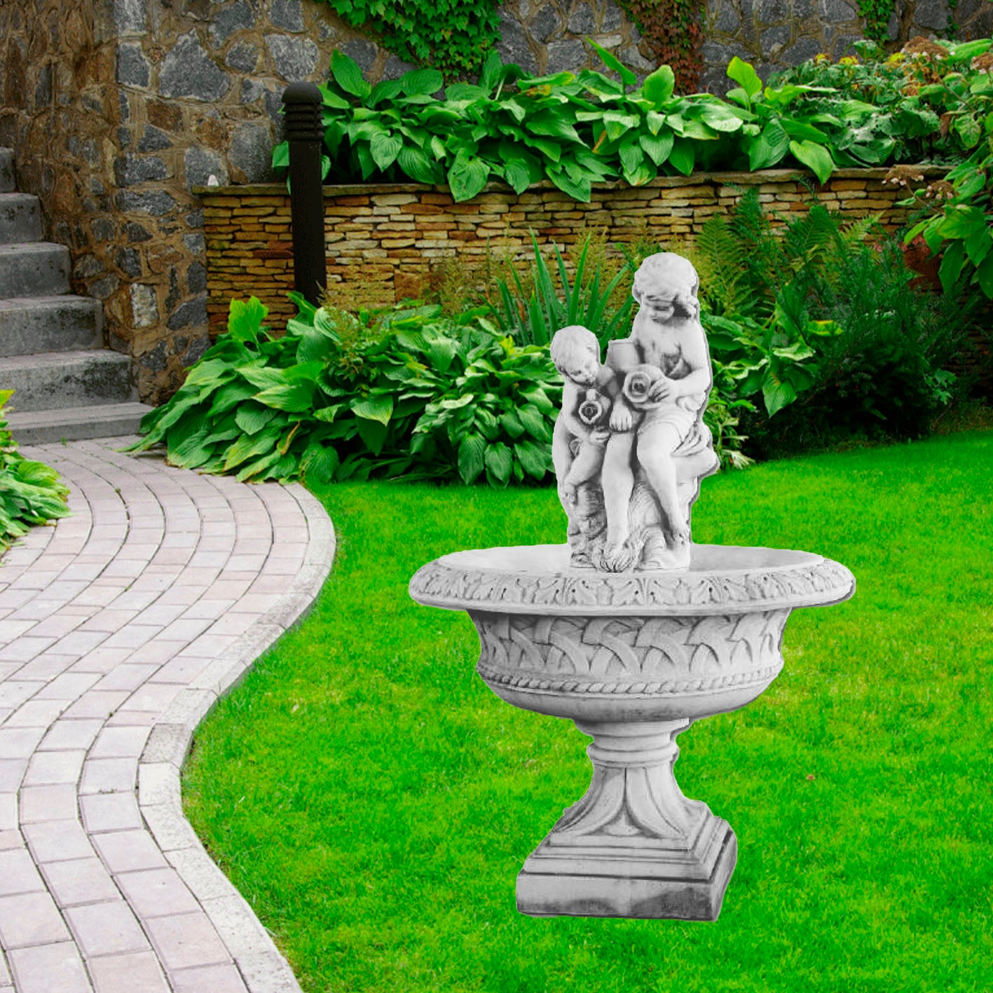 Fontaine avec Lac RF 516 - 3