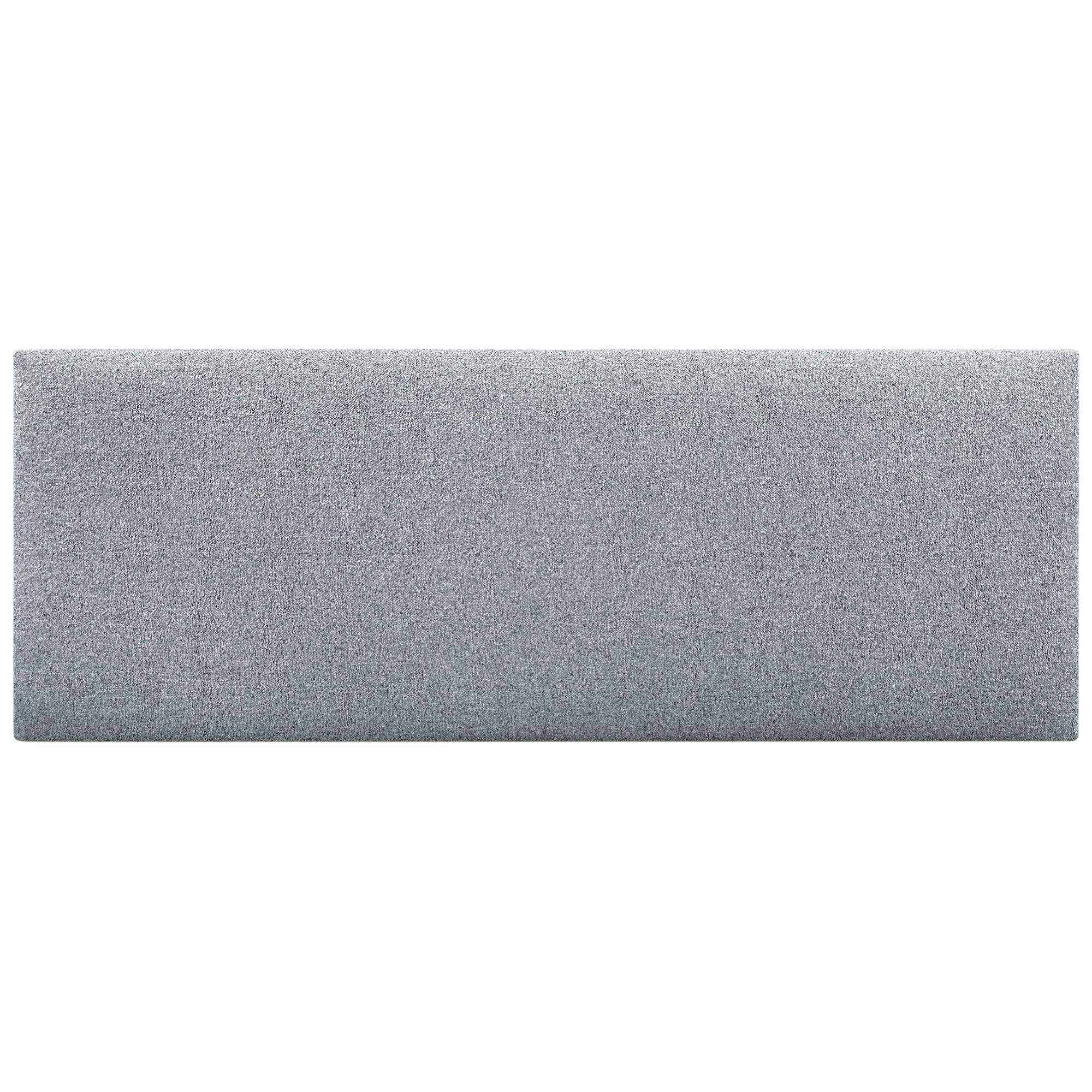 DHOME Cabecero de Tela AQUALINE Liso cabeceros Cabezal tapizado Cama Lujo (Tela Gris Perla, 145cm (Camas 120/135/140)) - 3