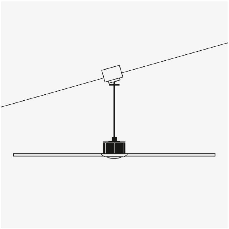 Ventilateur de plafond tropical marron clair 130 Cm FARO CUBA 33352B - 5