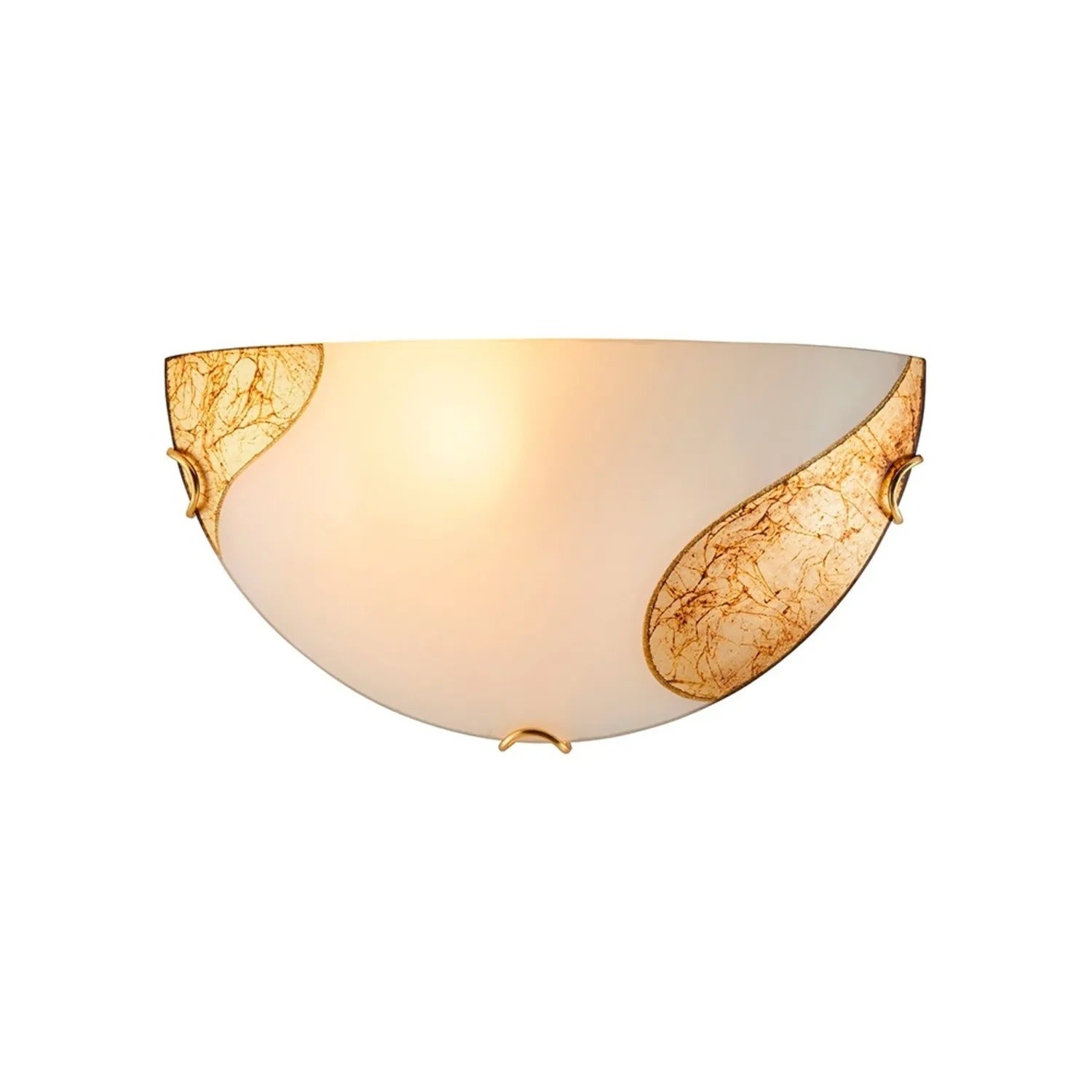 Kinkiet łazienkowy Art gold biało-złoty 1xE27x60W metal wym:30x30x30cm IP20 Rabalux