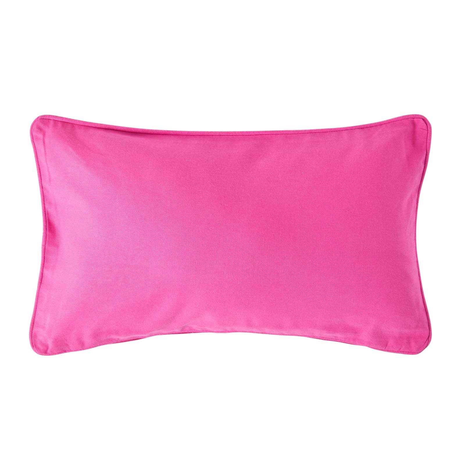 Homescapes Copricuscino in cotone rosso a pois, 30 x 30 cm | Leroy Merlin