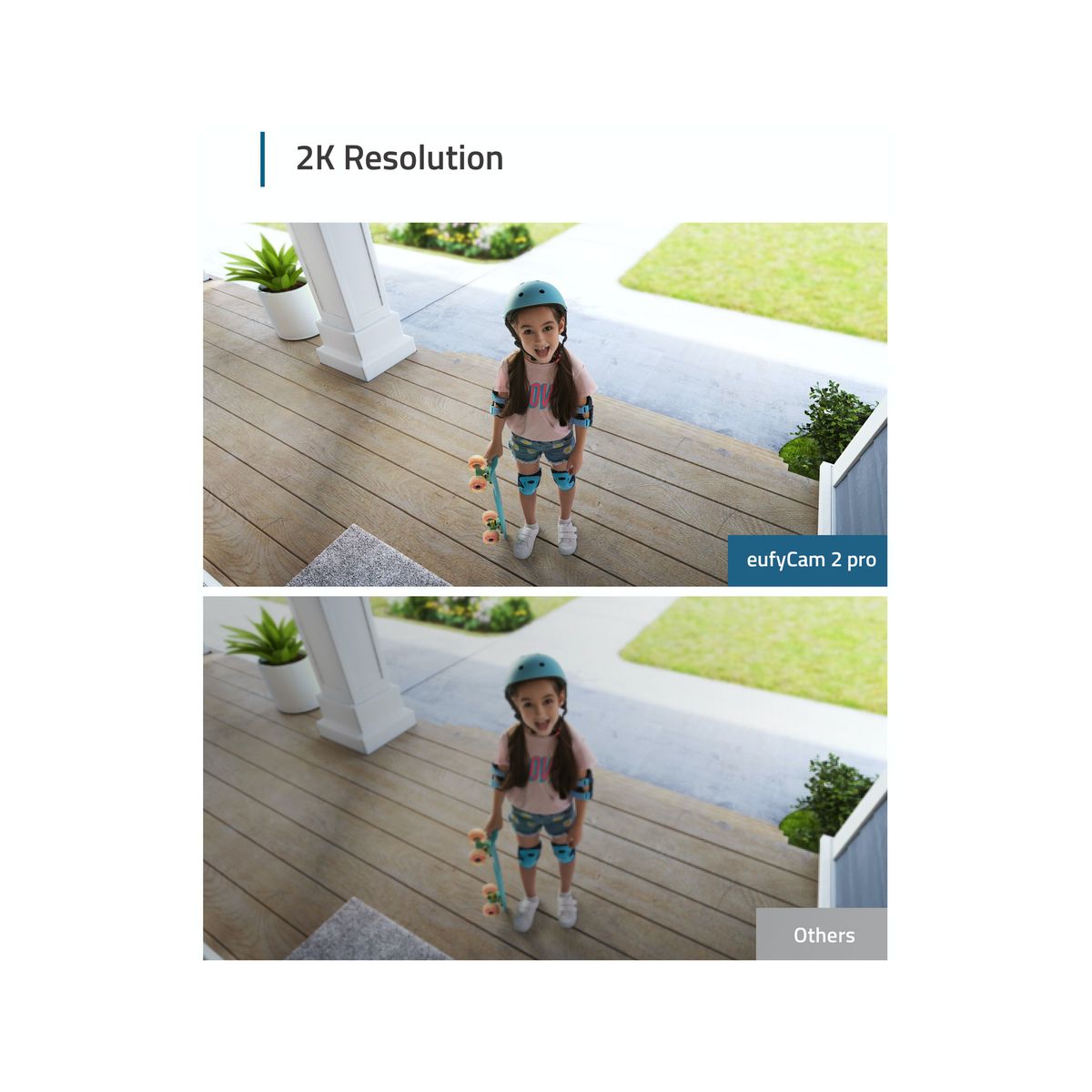 Pack EUFY EufyCam2 Pro - caméra seule - 2