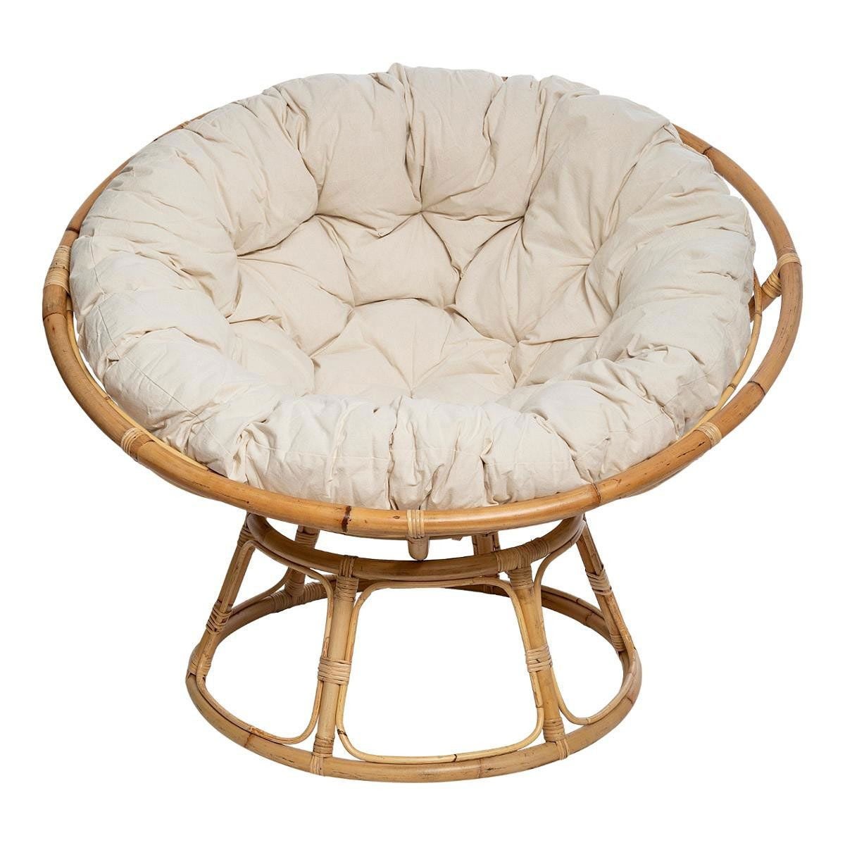 Fauteuil Papasan en Rotin 