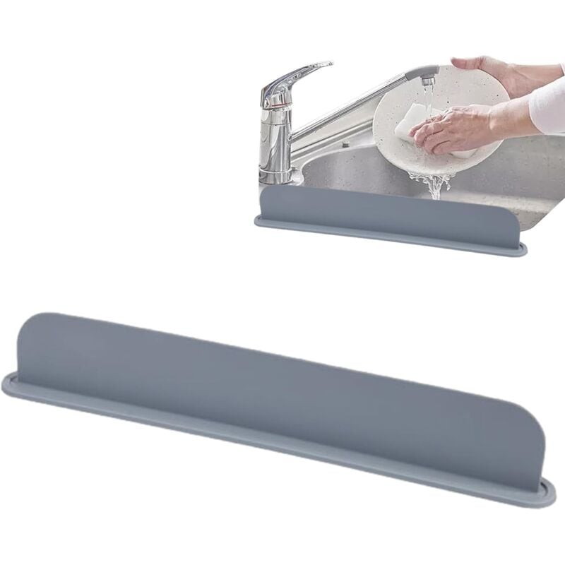 Silikonowa osłona przeciwbryzgowa do zlewu kuchennego, bardzo długa osłona przeciwbryzgowa do zlewu - Splash Guard