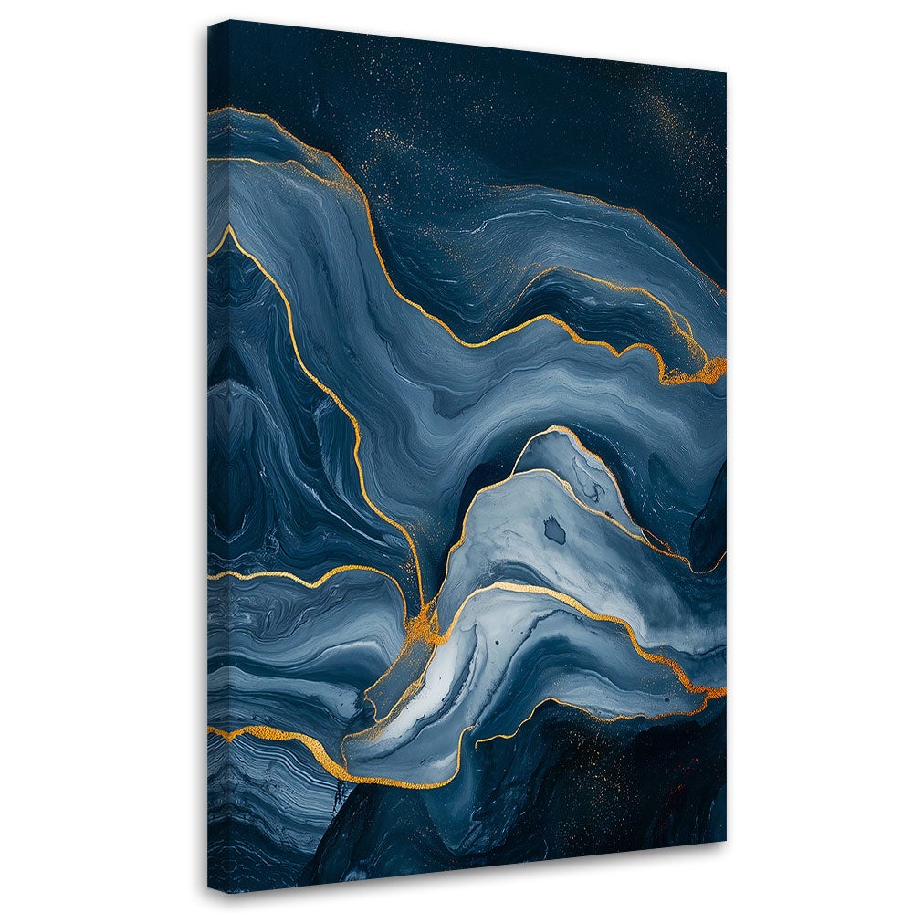 Obraz, Abstrakcja Morska Kamień Glamour 40x60