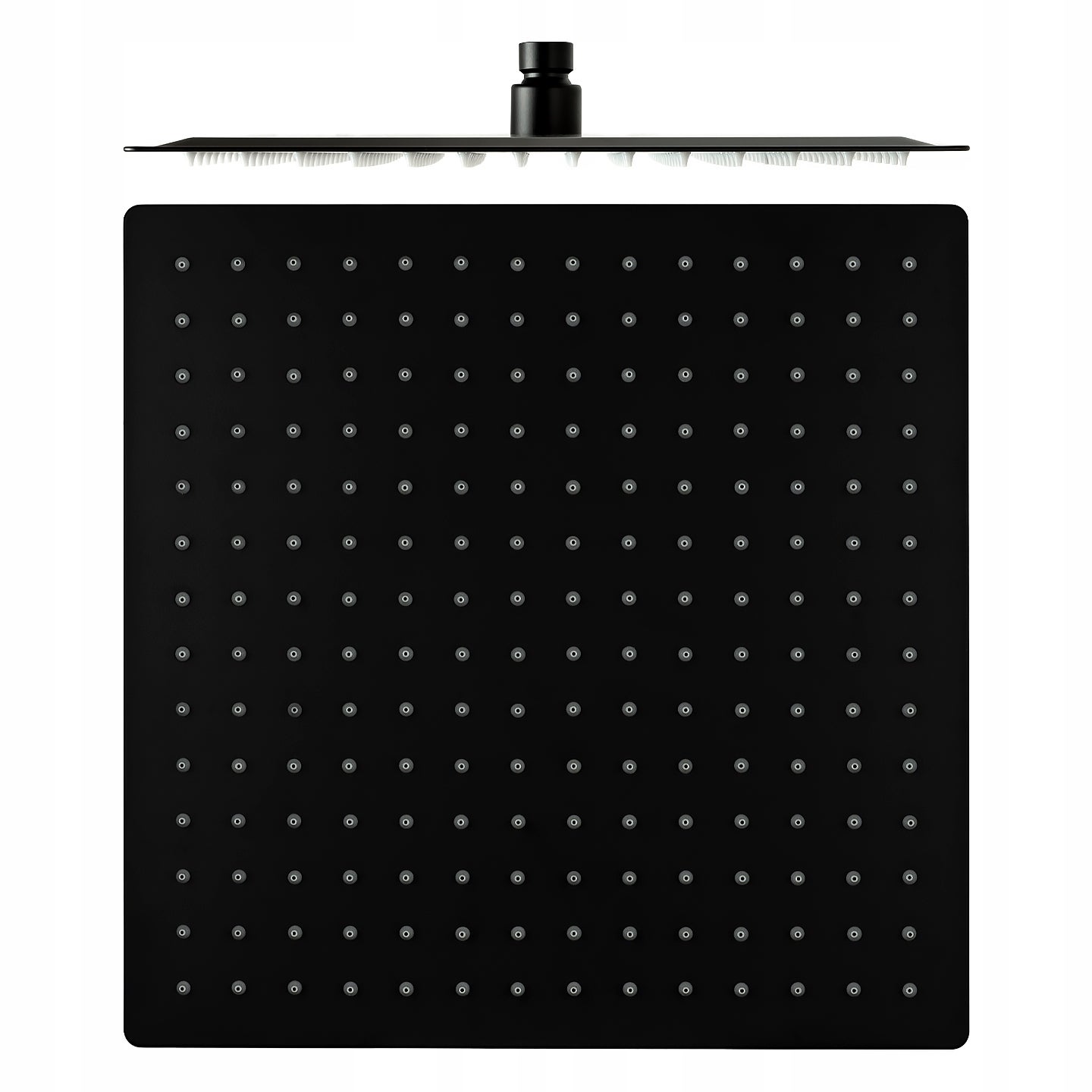 30CM CZARNA DESZCZOWNICA PRYSZNICOWA DESZCZOWNIA NATRYSKOWA KWADRATOWA INEA