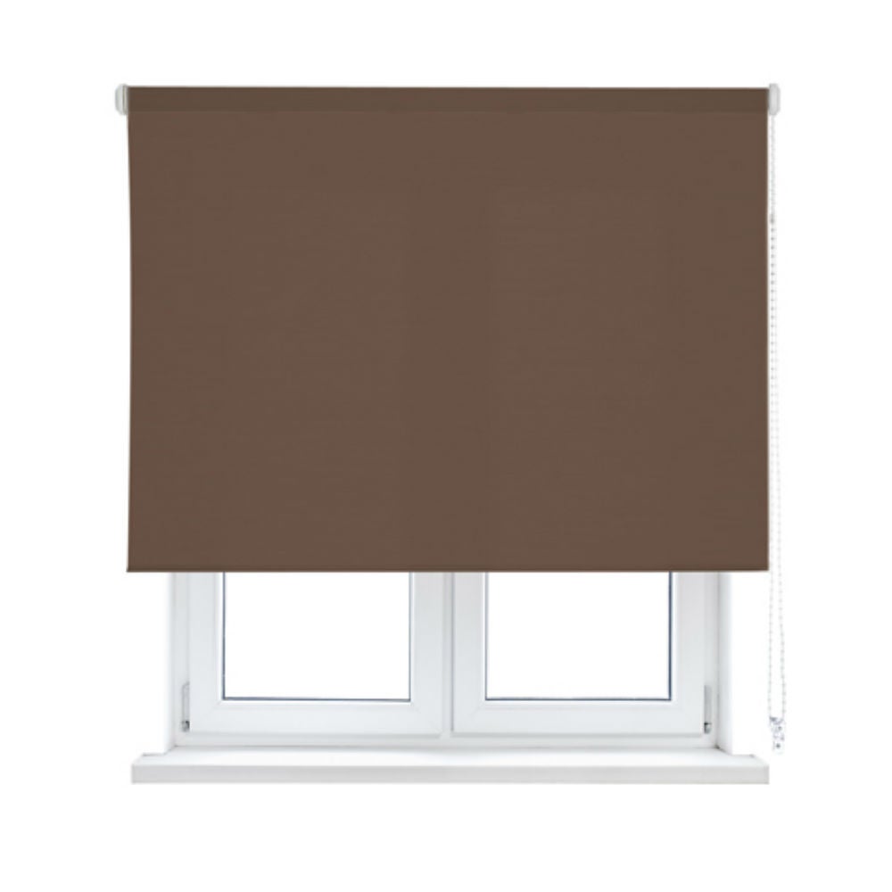 Estore de Rolo Easy Fix Translúcido Ecofuture Marrom 45 X 190cm - 2