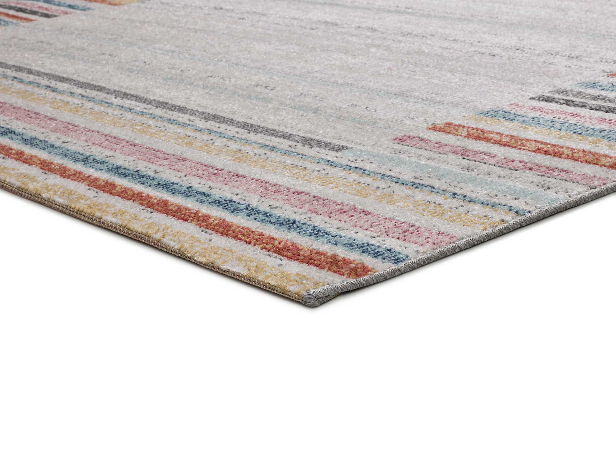Tapis extérieur multicolore rectangulaire l.160 x L.230 cm SAMARA géométrique - ATTICGO - 3