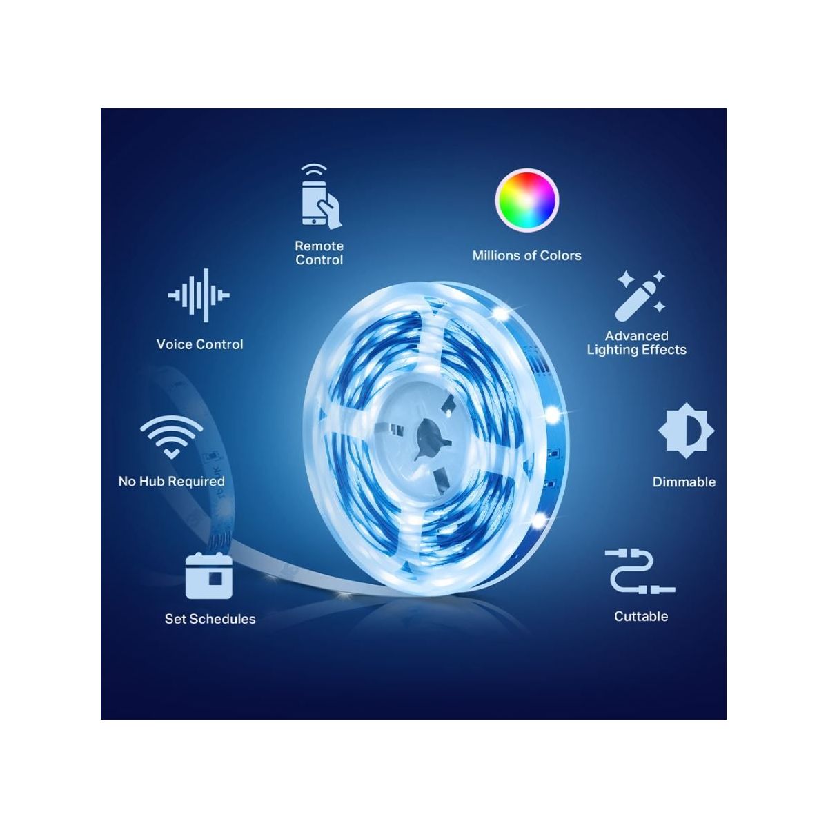 Tp Link Tapo L900-5 Striscia LED Smart Wi-Fi RGB Multicolore 5 Metri - 2