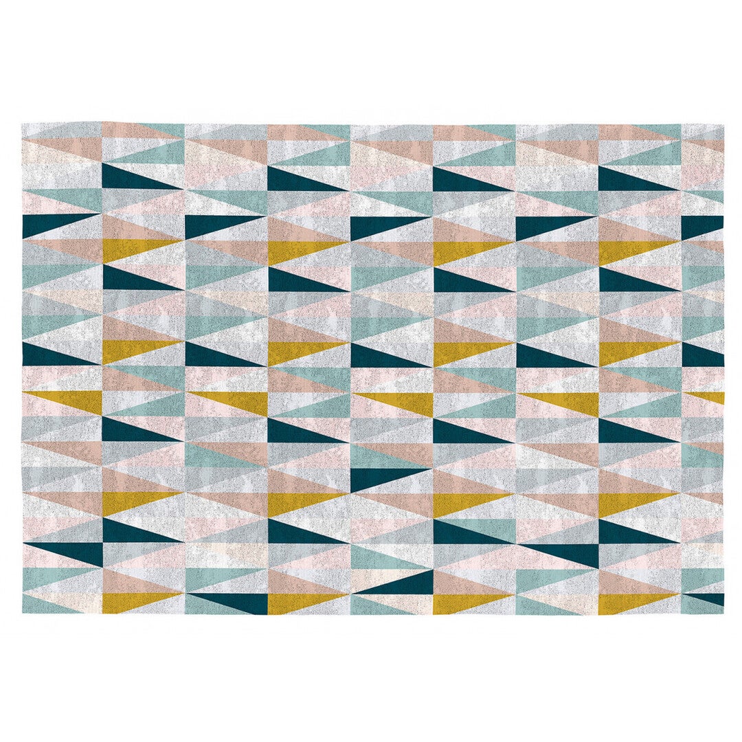 Jupe Femme Marks & Spencer Taille 12 Multicolore Géométrique Ligne A Longue